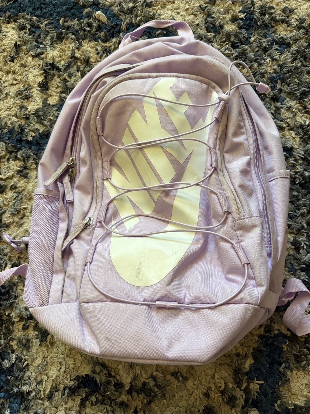 Nike Light Lavender Backpack with White Swoosh
